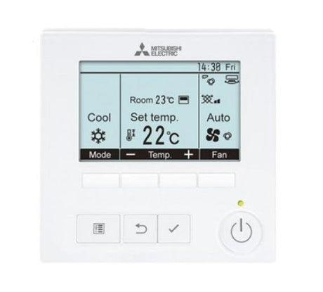 comando remoto a filo mitsubishi deluxe cod. par 40maa unita interne serie m s p