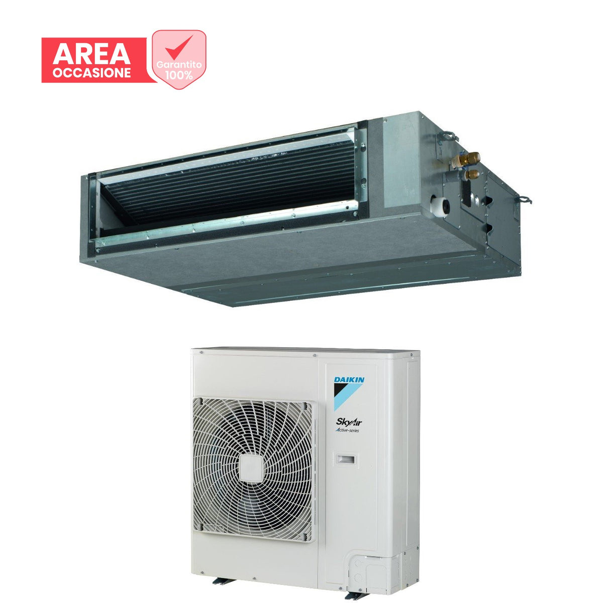 daikin area occasioni 2560 climatizzatore condizionatore daikin bluevolution canalizzato media prevalenza 36000 btu fba100a azas100mv1 monofase r 32 wi fi optional