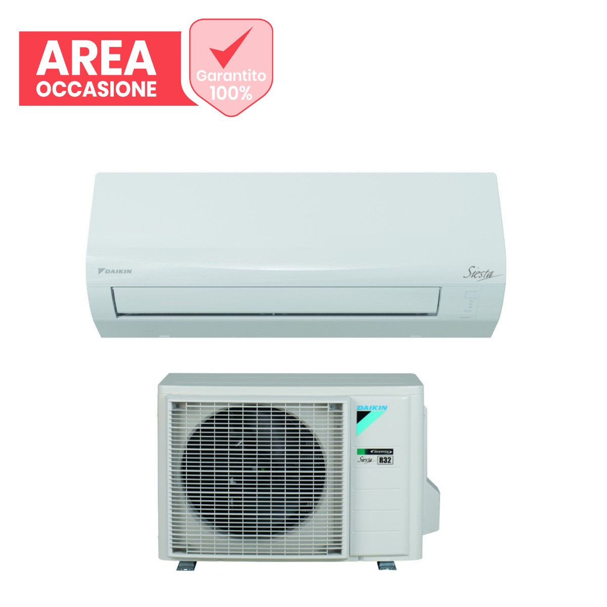 daikin area occasioni 769 climatizzatore condizionatore daikin inverter serie siesta atxf f 12000 btu atxf35f arxf35d r 32 wi fi integrato classe aa