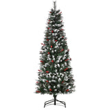 immagine-1-easycomfort-easycomfort-albero-di-natale-innevato-con-bacche-rosse-da-interni-base-rimovibile-e-pieghevole-539-rami-60x180cm-verde