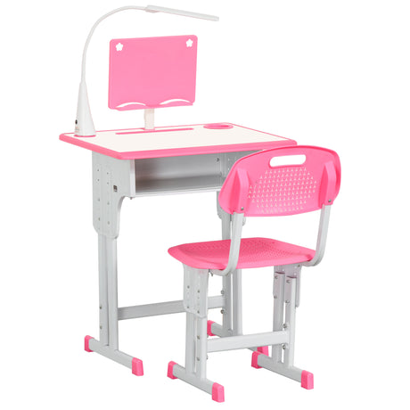 immagine-1-easycomfort-easycomfort-banco-scuola-con-sedia-per-bambini-6-12-anni-altezza-regolabile-lampada-led-leggio-e-portapenne-acciaio-e-mdf-rosa