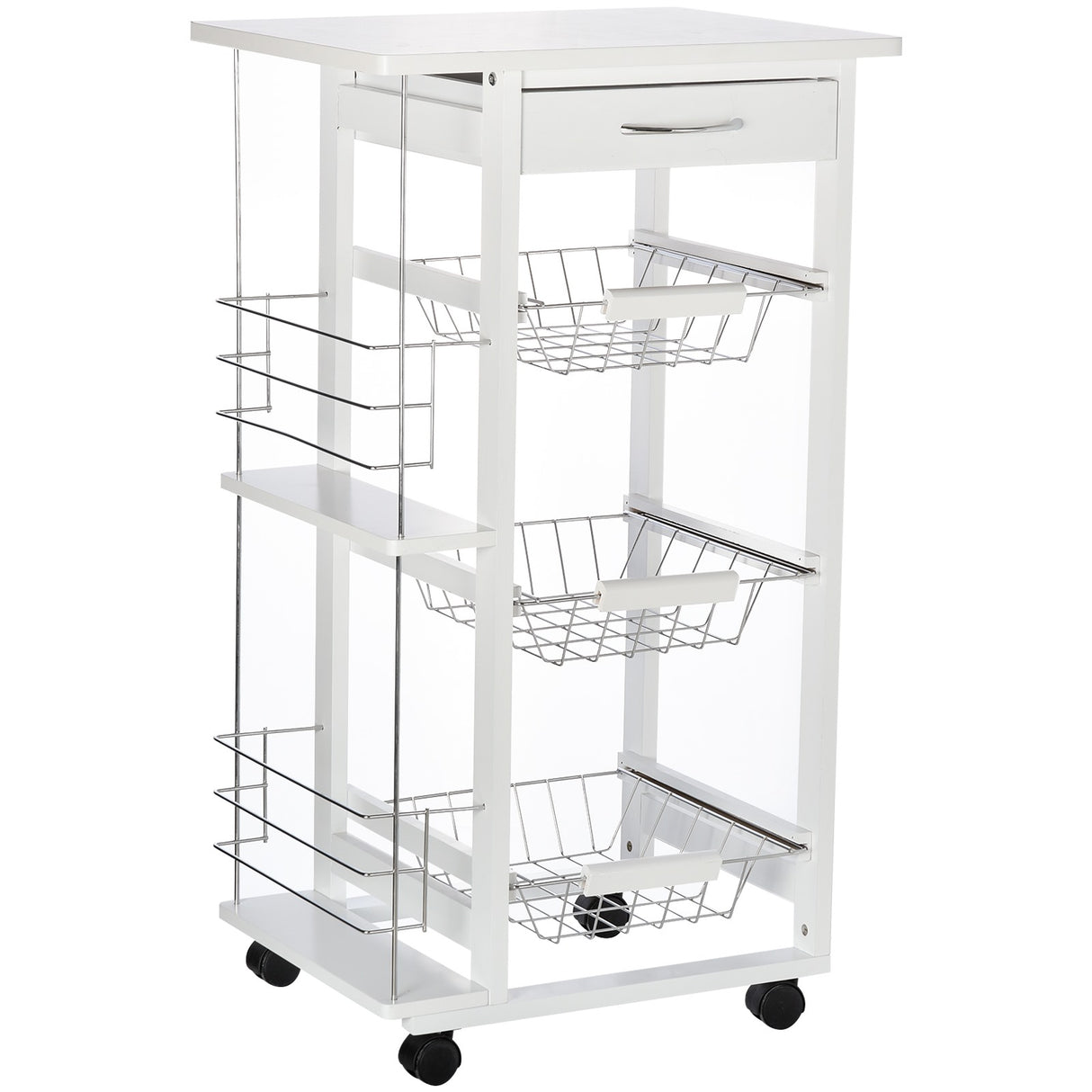 immagine-1-easycomfort-easycomfort-carrello-isola-da-cucina-salvaspazio-in-legno-di-pino-carrello-portavivande-con-4-ruote-cassetto-3-cesti-estraibili-portafrutta-bianco-ean-8054111845854