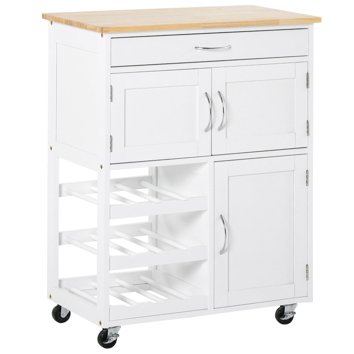 immagine-1-easycomfort-easycomfort-carrello-portavivande-carrellino-per-cucina-in-legno-bianco-con-portabottiglie-1-cassetto-e-3-antine-67x37x87cm