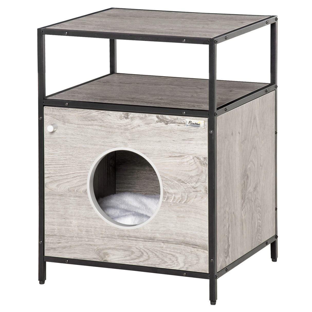 immagine-1-easycomfort-easycomfort-casetta-per-gatti-mobiletto-multiuso-con-cuscino-lavabile-in-acciaio-e-legno-48x40x65-5cm-grigio