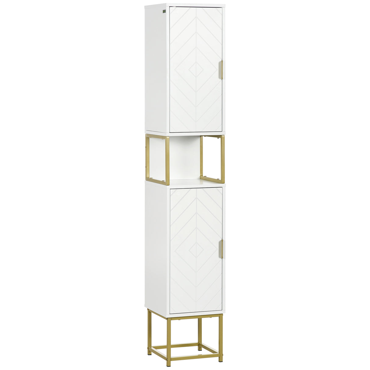 immagine-1-easycomfort-easycomfort-colonna-bagno-con-2-armadietti-e-ripiano-in-mdf-e-acciaio-30x30x170-7cm-bianco-e-oro