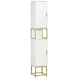 immagine-1-easycomfort-easycomfort-colonna-bagno-con-2-armadietti-e-ripiano-in-mdf-e-acciaio-30x30x170-7cm-bianco-e-oro