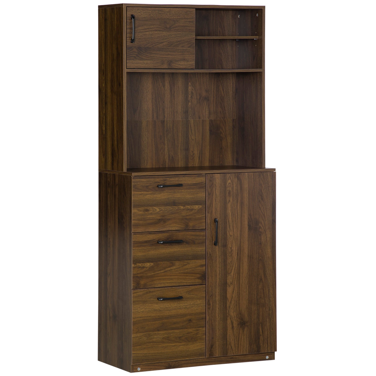 immagine-1-easycomfort-easycomfort-credenza-moderna-con-3-cassetti-e-armadietti-mobile-dispensa-per-cucina-e-soggiorno-in-legno-80x40x178cm-noce