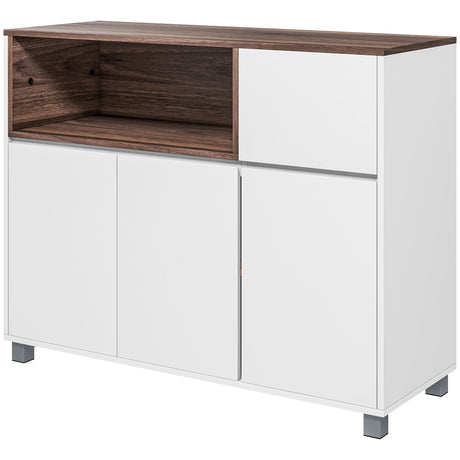 immagine-1-easycomfort-easycomfort-credenza-moderna-da-cucina-in-legno-con-armadietti-cassetto-e-vano-aperto-105x39x83cm-bianco