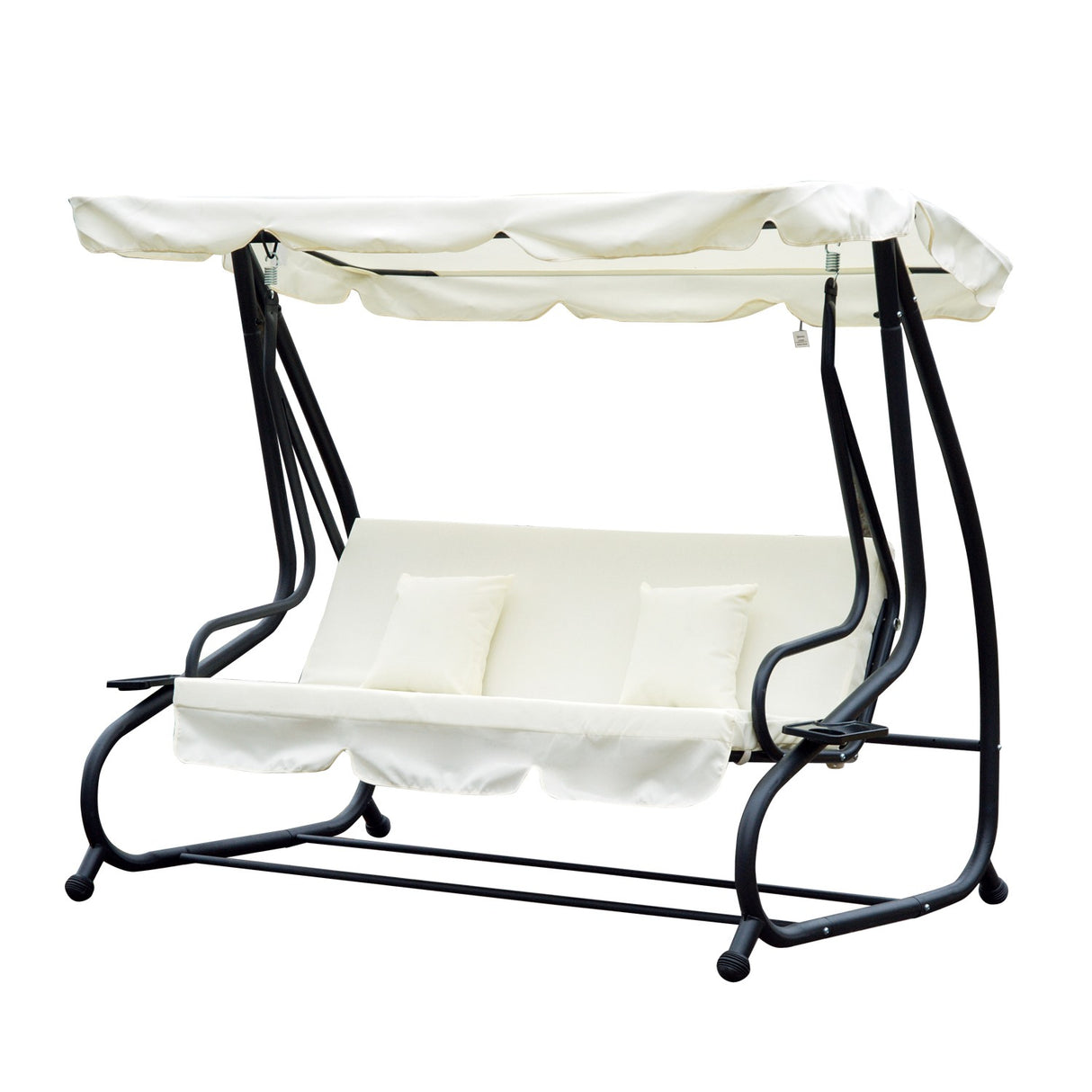 immagine-1-easycomfort-easycomfort-dondolo-da-giardino-3-posti-convertibile-in-letto-a-dondolo-con-tetto-regolabile-2-portabicchieri-crema-200120164cm