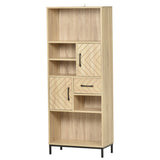 immagine-1-easycomfort-easycomfort-libreria-da-parete-con-ante-e-cassetti-in-legno-60-x-30-x-150cm-ean-8054144132051