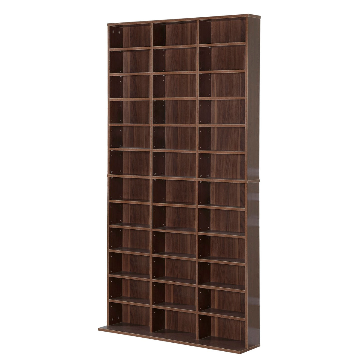 immagine-1-easycomfort-easycomfort-libreria-modulare-mobile-porta-cd-classica-36-scompartimenti-regolabili-legno-195-102-23-5cm-ean-8054144135328