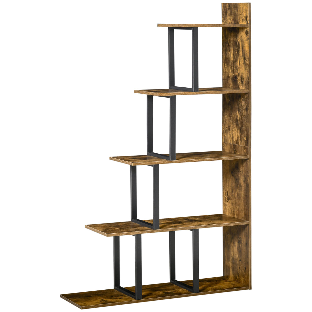 immagine-1-easycomfort-easycomfort-libreria-stile-industriale-5-livelli-102-x-30-x-160-cm-ean-8054111844178