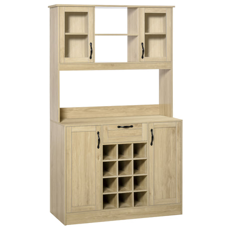 immagine-1-easycomfort-easycomfort-mobile-credenza-alta-da-cucina-con-cassetto-4-armadietti-mensole-e-portabottiglie-in-legno-rovere