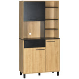 immagine-1-easycomfort-easycomfort-mobile-cucina-moderno-in-truciolato-e-legno-di-pino-con-cassetti-e-ripiani-regolabili-90x40x180-cm