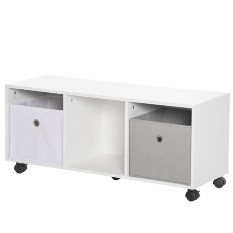 immagine-1-easycomfort-easycomfort-mobiletto-portagiochi-per-bambini-3-12-anni-con-ruote-e-salvaspazio-90x30x37-9cm-bianco
