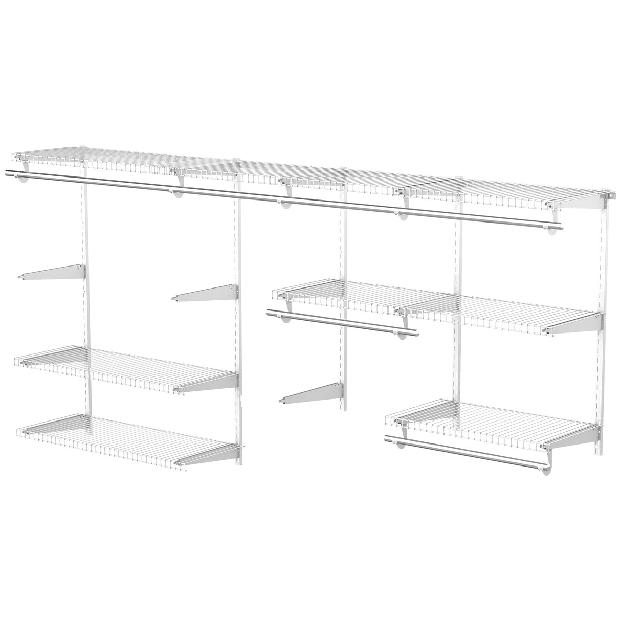 immagine-1-easycomfort-easycomfort-organizer-in-acciaio-montato-a-muro-con-9-ripiani-regolabili-e-5-aste-per-appendere-249-4x38-8x162-cm-bianco