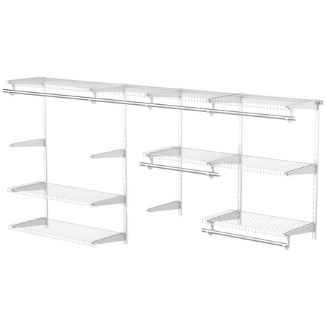 immagine-1-easycomfort-easycomfort-organizer-in-acciaio-montato-a-muro-con-9-ripiani-regolabili-e-5-aste-per-appendere-249-4x38-8x162-cm-bianco