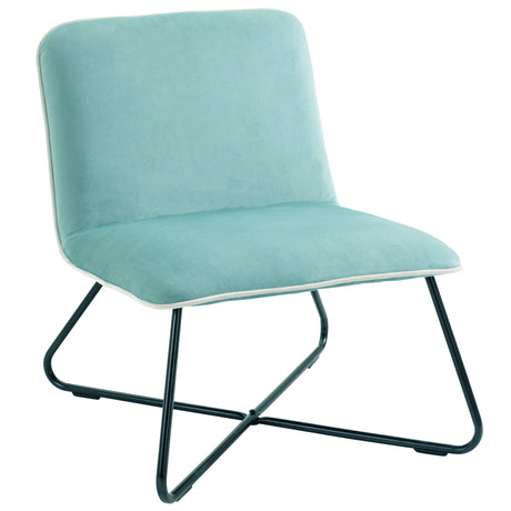 immagine-1-easycomfort-easycomfort-poltrona-in-velluto-stile-nordico-senza-braccioli-con-base-in-metallo-incrociata-55x69x68cm-verde