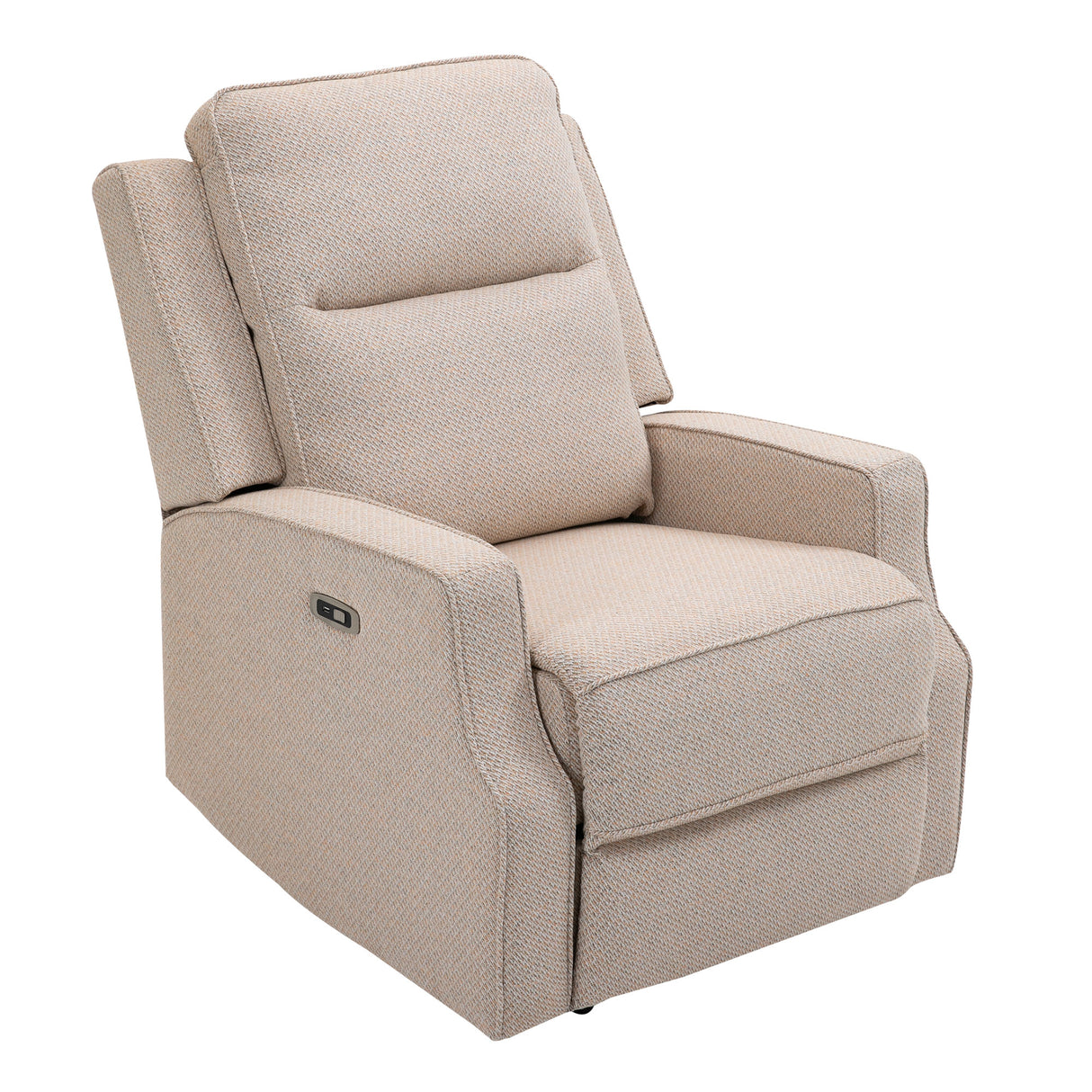 easycomfort easycomfort poltrona relax elettrica poltrona reclinabile 150 moderna con usb per soggiorno camera da letto beige 84x92x104cm