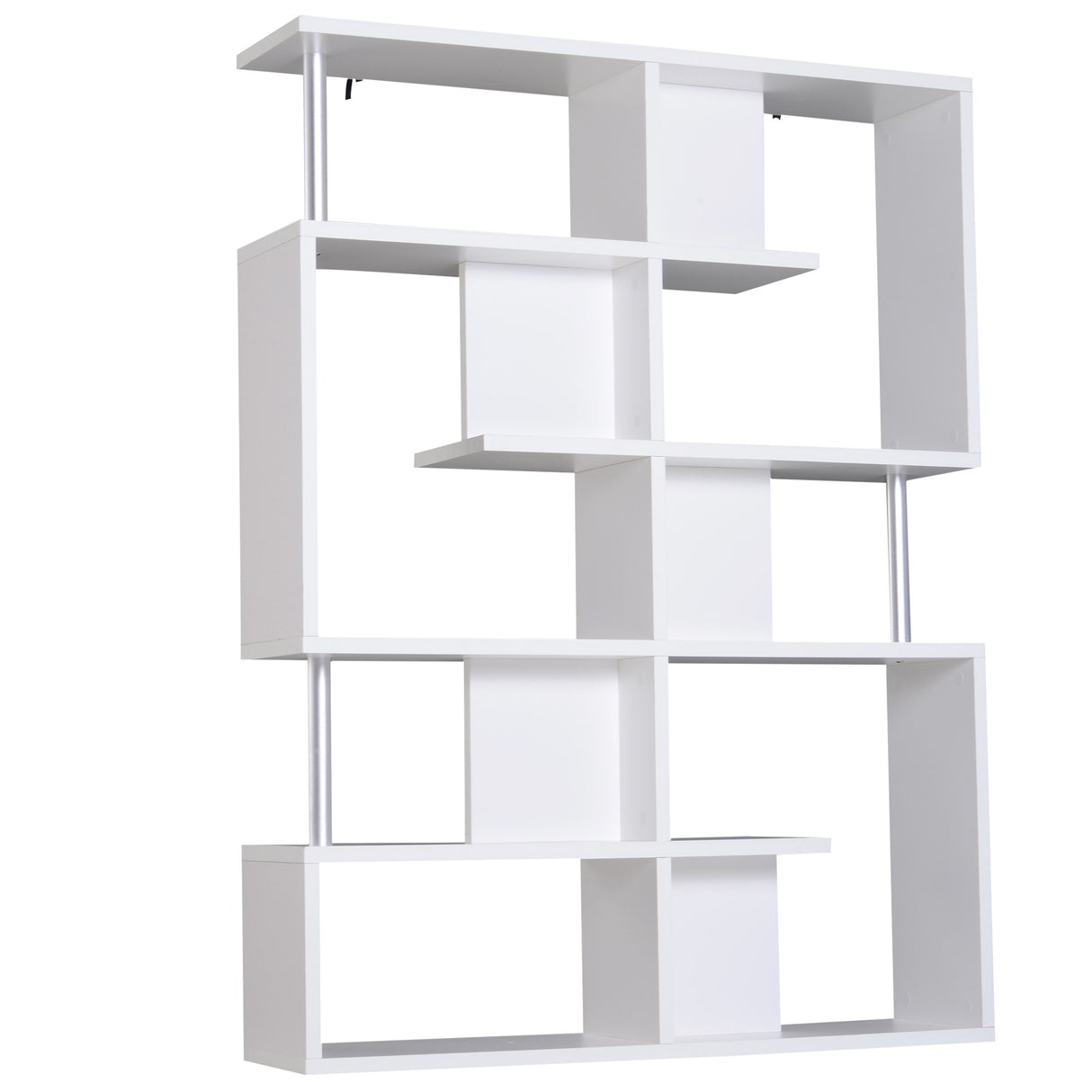 immagine-1-easycomfort-easycomfort-scaffale-libreria-ad-s-5-ripiani-design-moderno-soggiorno-ufficio-salotto-legno-bianco-120-x-28-6-x-160-cm