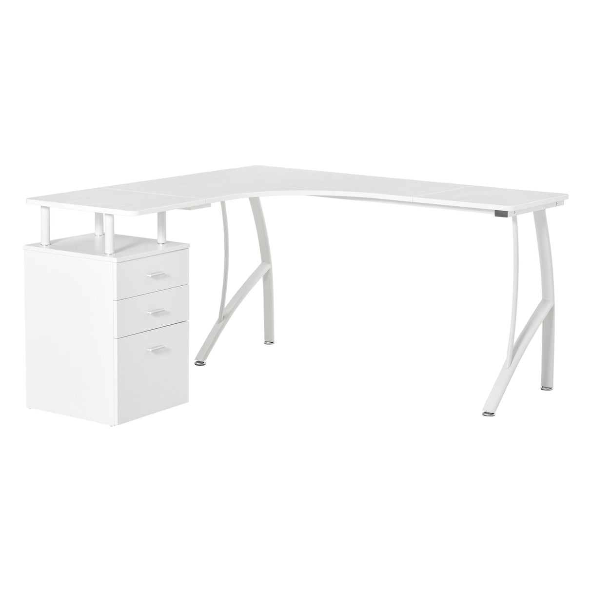 immagine-1-easycomfort-easycomfort-scrivania-angolare-con-cassettiera-scrivania-ufficio-porta-pc-in-legno-e-metallo-bianco-143-5x143-5x76cm