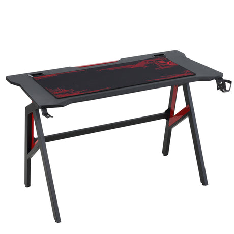 immagine-1-easycomfort-easycomfort-scrivania-gaming-moderna-con-tappetino-mouse-maxi-e-accessori-120x58x75cm-rosso-e-nero