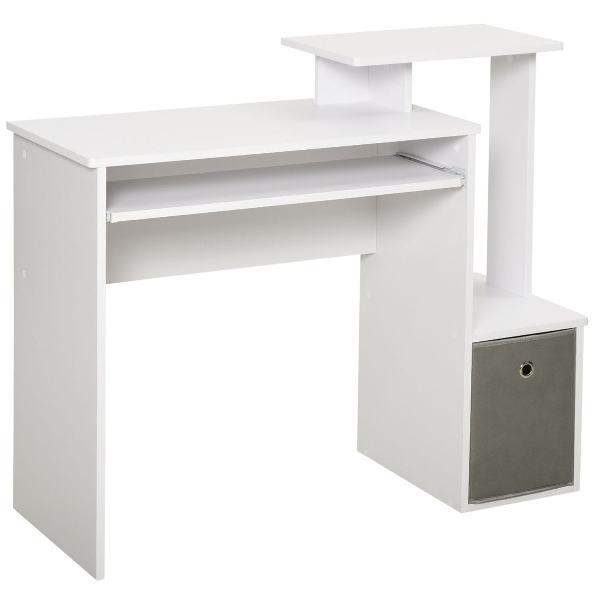 immagine-1-easycomfort-easycomfort-scrivania-per-computer-con-mensola-porta-tastiera-ripiano-e-cassetto-in-tessuto-in-legno-100x40x86-6cm-bianco