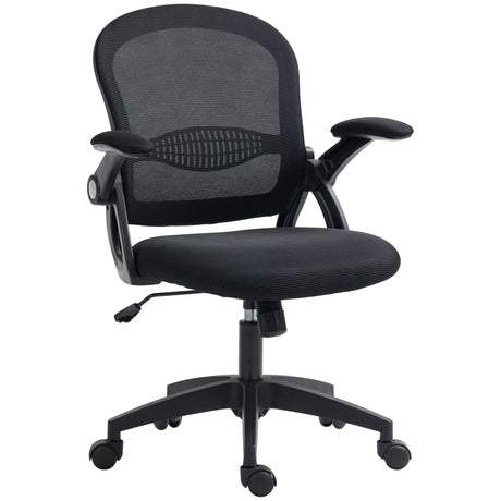 easycomfort easycomfort sedia da ufficio ergonomica con schienale a rete e altezza regolabile 65 5x61 5x88 97 5cm nero
