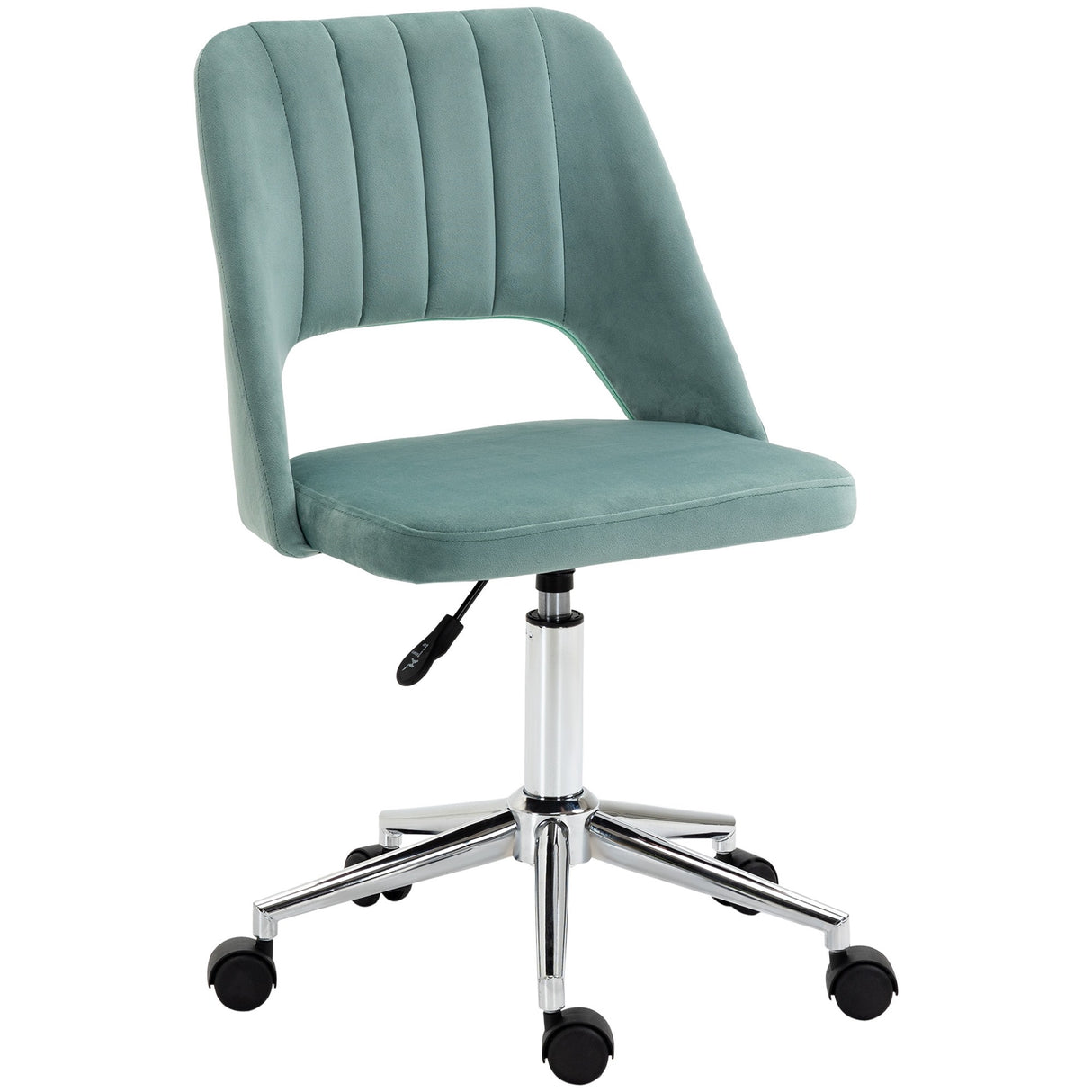 immagine-1-easycomfort-easycomfort-sedia-da-ufficio-ergonomica-e-girevole-sedia-imbottita-per-scrivania-con-altezza-regolabile-verde-petrolio-49x54x79-91cm