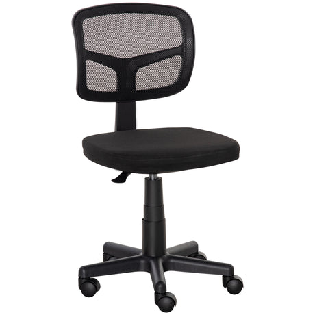 easycomfort easycomfort sedia da ufficio ergonomica in rete senza braccioli e regolabile in altezza nero