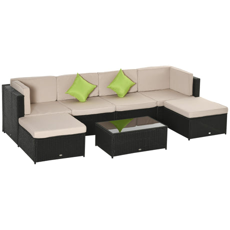 immagine-1-easycomfort-easycomfort-set-da-7-pezzi-salotto-da-esterni-in-rattan-con-poltrona-pouf-tavolino-nero-e-beige