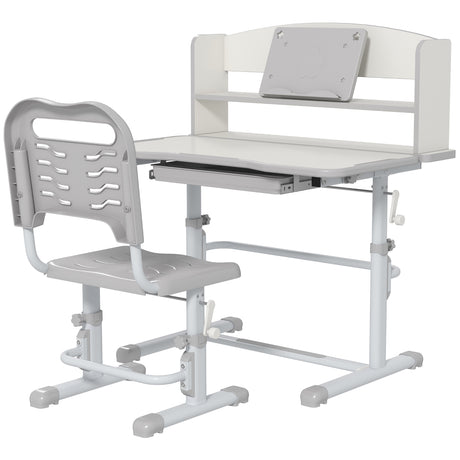 immagine-1-easycomfort-easycomfort-set-scrivania-per-bambini-con-sedia-regolabile-in-altezza-e-piano-inclinabile-eta-6-12-anni-grigio