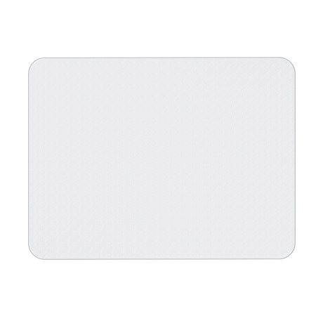 easycomfort easycomfort tappetino per sedia ufficio salvapavimento antiscivolo in plastica 90x120cm trasparente