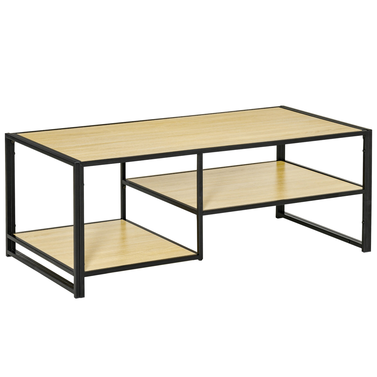 immagine-1-easycomfort-easycomfort-tavolino-da-caffe-in-stile-industriale-a-3-ripiani-in-mdf-e-acciaio-120x60x46cm