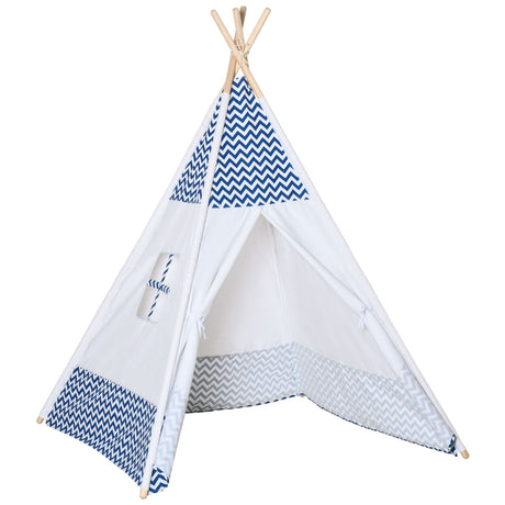 immagine-1-easycomfort-easycomfort-tenda-indiana-per-bambini-teepee-in-tessuto-e-legno-con-finestra-eta-3-6-anni-120x120x155cm-bianco-e-blu