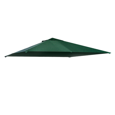 easycomfort easycomfort tetto di ricambio per gazebo da giardino 3x3m in poliestere verde