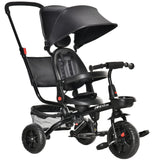 immagine-1-easycomfort-easycomfort-triciclo-passeggino-con-maniglione-pieghevole-per-bambini-da-1-5-anni-111-5x52x98cm-nero