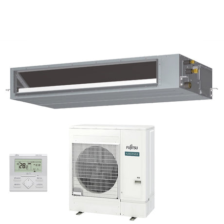 fujitsu climatizzatore condizionatore fujitsu canalizzato canalizzabile eco serie km 36000 btu r 32 arxh36kmtap a