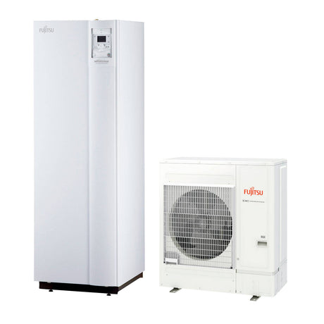 fujitsu pompa di calore splittata fujitsu waterstage serie comfrot 10 r 32 con acs integrato
