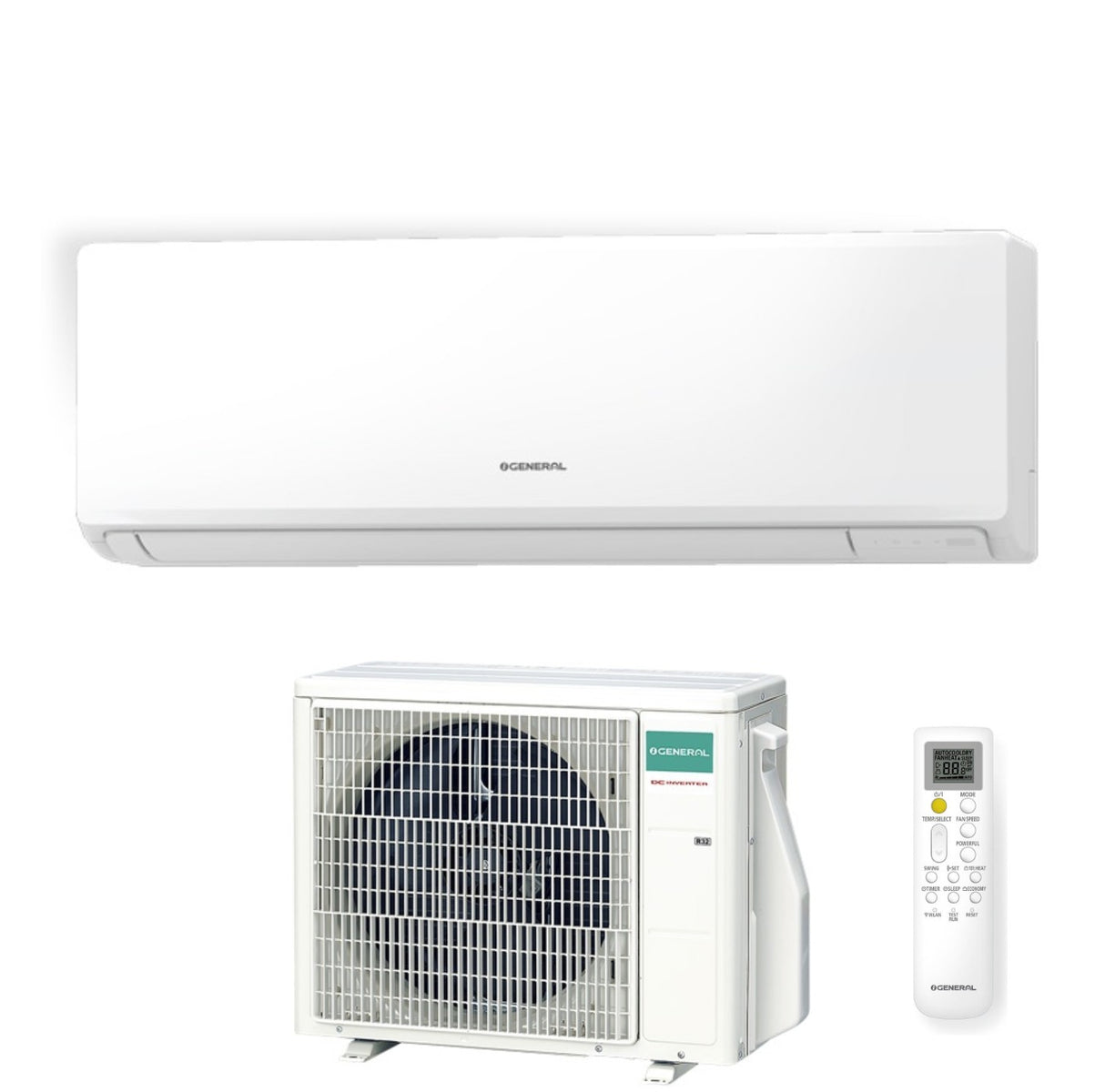 general fujitsu condizionatore general fujitsu kn 7000 btu ashh07knca r 32 wi fi integrato