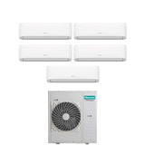 hisense climatizzatore condizionatore hisense penta split inverter serie hi comfort 99121212 con 5amw125u4rta r 32 wi fi integrato 90009000120001200012000