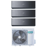 hisense condizionatore hisense trial split energy pro x black 91218 con 4amw81u4rjc r 32 wi fi integrato