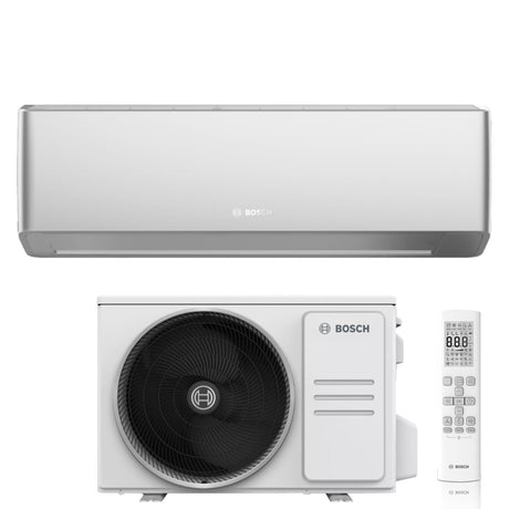 junkers bosch condizionatore bosch climate 7000i silver 9000 btu cl7000i set 26 e r 32 wi fi integrato