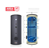 kytek area occasioni 2553 bollitore kytek kb 200 doppia serpentina per produzione di acs