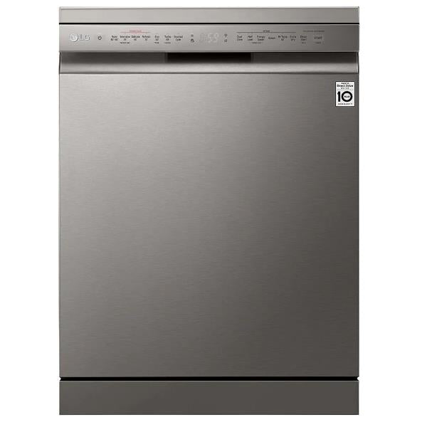 lavastoviglie a libera installazione lg df222fps 14 coperti classe energetica e a85xl60xp60 quadwash truesteam wi fi con smartthinq grigio