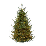 le stelle albero di natale artificiale verde h 180cm x l 145cm super folto con 400 luci led 20 luci flash incorporate e base a croce in metallo