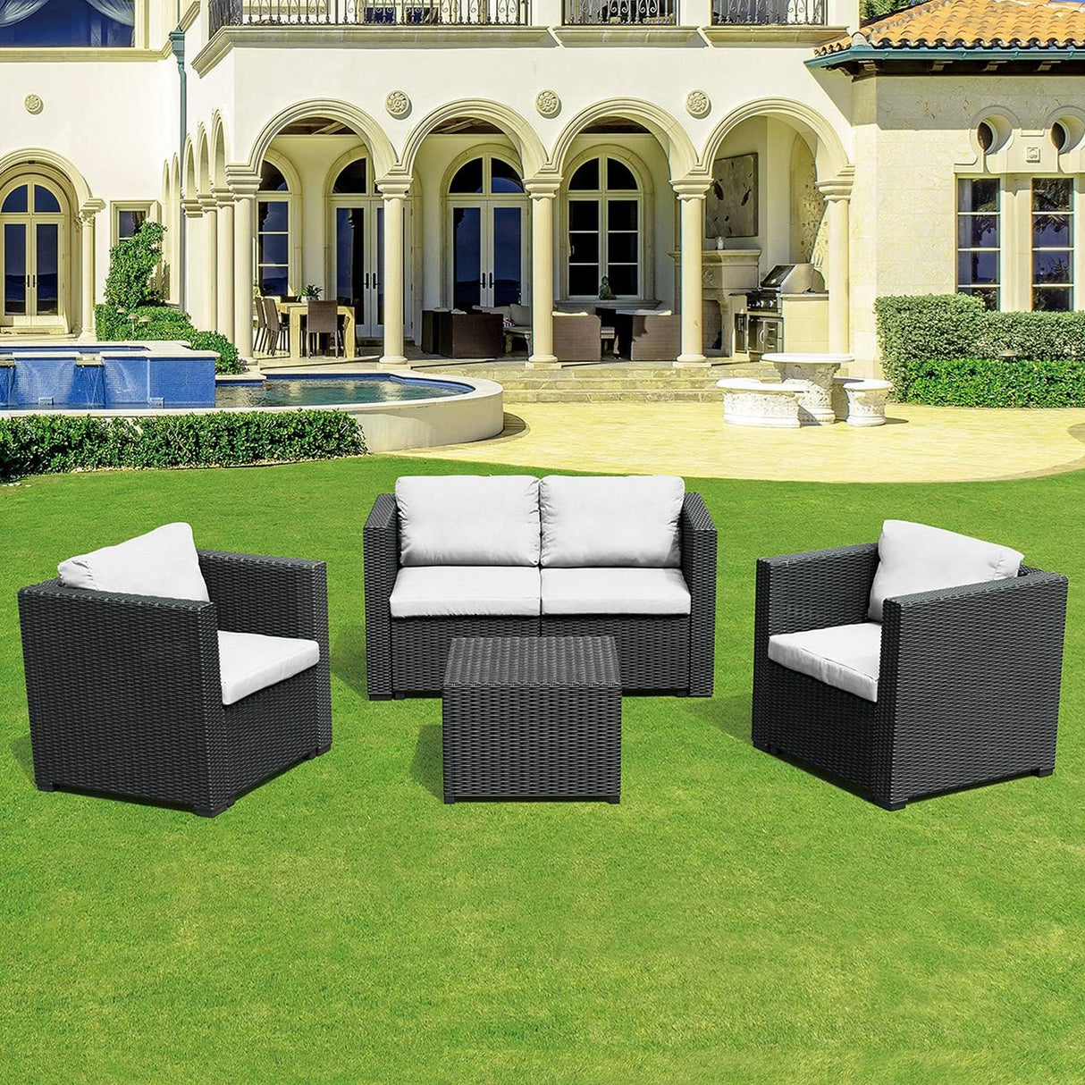 immagine-1-le-stelle-le-stelle-set-salotto-da-giardino-in-polyrattan-con-divano-poltrone-tavolino-e-cuscini-colore-nero-ean-8024299800037