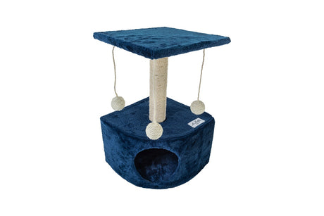 immagine-1-le-stelle-tiragraffi-per-gatti-blu-rivestimento-peluche-con-palle-e-palo-bianchi-34x42xh-51cm-8024299800488-ean-8024299800488