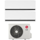 lg climatizzatore condizionatore lg dual split inverter serie dualcool deluxe 912 con mu3r19 r 32 wi fi integrato 900012000