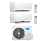 midea condizionatore midea dual split inverter serie xtreme pro 900018000 btu con m2oe 18 r 32 wi fi integrato